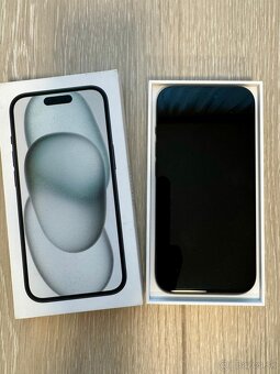 iPhone 15, 128GB Black - TOP stav - 5