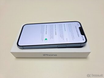 Apple iPhone 14 128gb BLUE,BATERKA 100% - 5