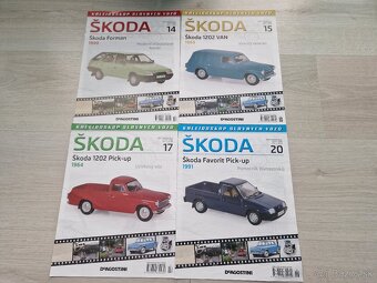 Kaleidoskop slávnych vozov-ŠKODA 1 - 5