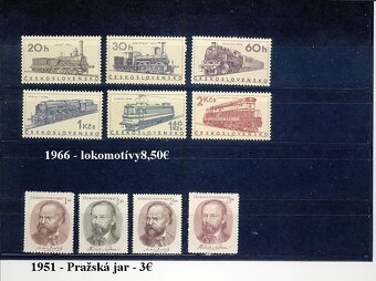 Poštové známky Československo 7 - 5