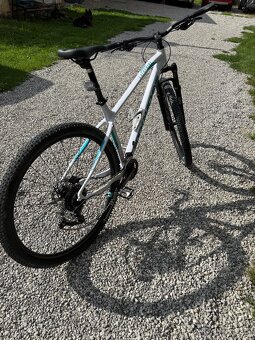 Dámsky horský bicykel - Rock Machine 20-29/gloss white-neon - 5