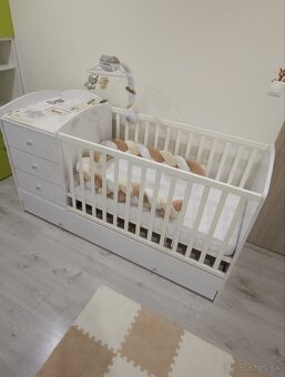 Detská posteľ Maxi Kombi so 4 zásuvkami - 5