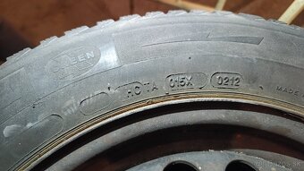 Zimné plneu Michelin aj s diskami 195/65R15 - 5