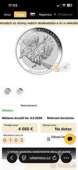 1 kg strieborne investicne zberatelske mince 999 - 5