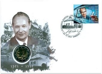 Numizmatická obálka: 100. výročie ME v hokeji v Tatrách - 5