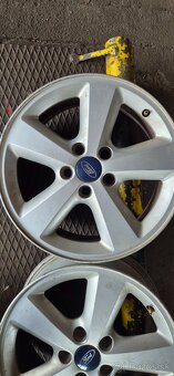Predám 4ks hlinikové disky originál na FORD. - 5