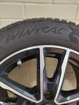 Disky Dezent R16 5x114,3+zimné pneu Vredestein 205/55+TPMS - 5