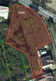 POZEMOK na výstavbu RD 2.192 m², HUMENNÉ - 5