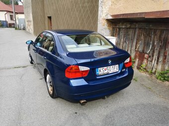 Predám BMW 318i e90, 1995cm3, 95kw benzin, modrá metalíza, n - 5