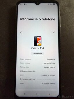 Samsung galaxy A14 - 5