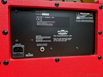 Vox AC4C1 Classic Red Limited edition - 5