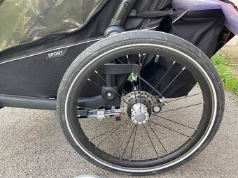 Predám vozík Thule Chariot Sport 1 + RunSet - 5