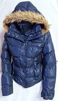 Zimná bunda s kapucňou - veľkosť 34 / 36 - 5