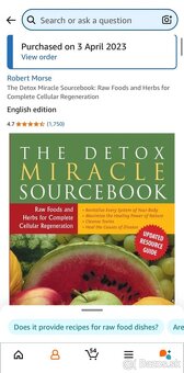 The Detox miracle Sourcebook Robert Morse - 5