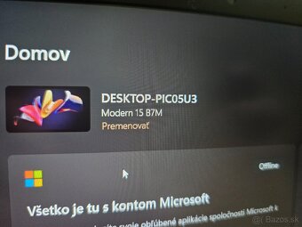 MSI Modern 15 so 16gb ram ryzen 5 procesorom a 512gb ssd dis - 5