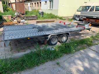 Predám prívesný vozík Pongratz 2,6 t - 5