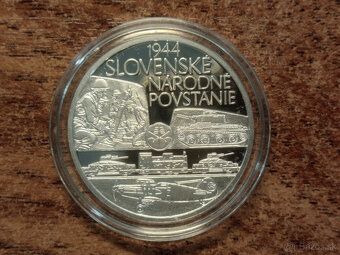 Slovenské národné povstanie 2024 PROOF – Investičné striebro - 5