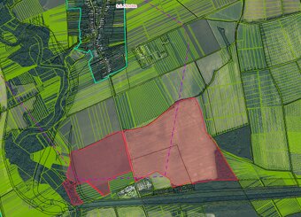 Zbudza – 7.135 m2 ORNÁ PÔDA a LES - 5