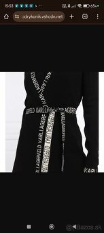 Karl lagerfeld originál saty/kardigan xs,s,m,l - 5