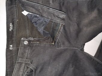 Čierne zateplené SKINNY - 5