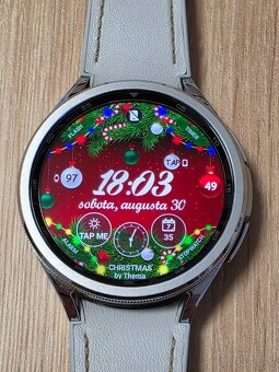 Samsung Watch 6 Classic 47mm, LTE, Strieborné - 5