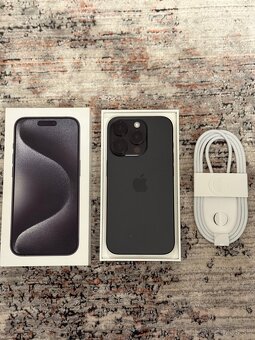 iPhone 15 pro 256GB, Black Titanium - 5
