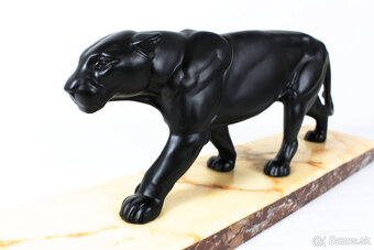 art deco skulptúra,Alexandre Ouline - 5