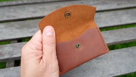 Kožená peňaženka - hnedá W-01BN_2 - 5