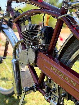 Predám motorový bicykel s dušou veterána – 48cc dvojtaktný m - 5