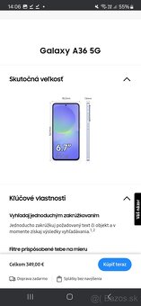 Samsung Galaxy A36 5G 6+ 128GB Black - 5