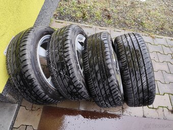 Predám disky Dezent 4x100 R15 +letné pneu. - 5