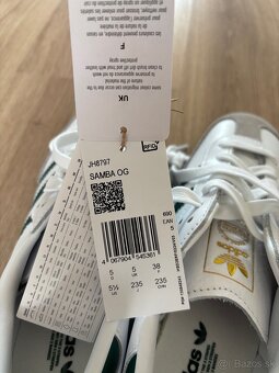 Adidas Samba veľkosť 37 1/3, 38, 38 2/3 a 39 - 5