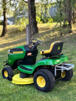 John Deere X125 traktorkosačka - 5