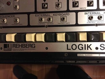 Ems Rehberg logický syntetizátor analógový modulárny synteti - 5