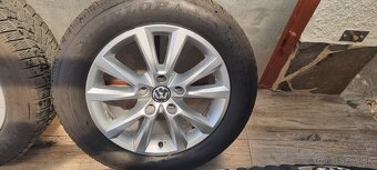 Predán orginal VW TOUAREG elektrony 5x130 zimme 255/55r18 - 5