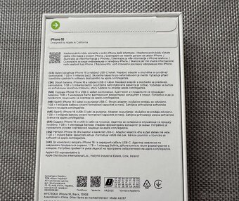 iPhone 16 128GB - NOVY - NEROZBALENY - 5