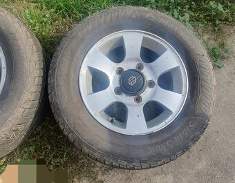 Predam pneumatiky 205/70 R15 a hlinikove disky na SUZUKI - 5