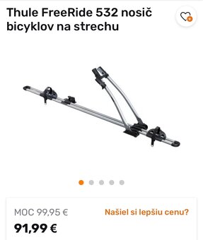 Predám strešný nosič Thule FreeRide 532 - 5