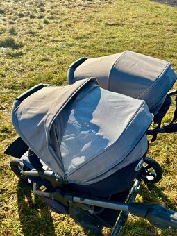 TFK duo combi kočík pre dvojičky / súrodenecký kočík - 5