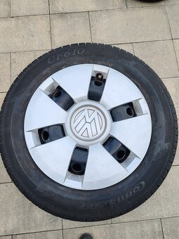 Predám zimne pneumatiky 175 65r14+disky 4x100 citigo, vw up - 5