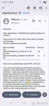 Letne pneumatiky Pirelli 225x45 r17 - 5