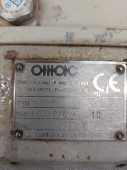 Rotačné piestové čerpadlo OMAC uhlová prevodovka - 5