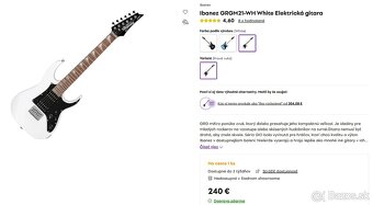Predam Ibanez GRGM21-WH Mikro - 5