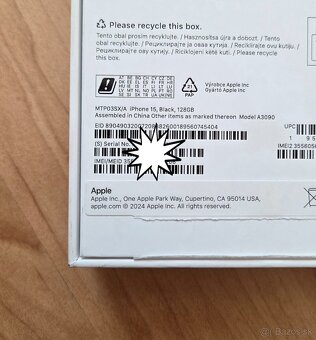 Apple iPhone 15 128GB black - 5