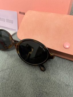 Miu miu okuliare slnečné hnedé - 5