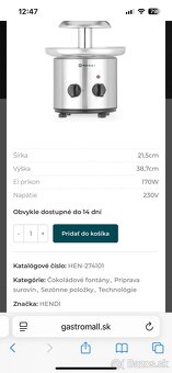 Fontána na čokoládu - 5