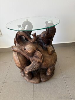 Konferenčný stolík z masívu - 5