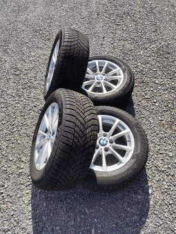 BMW disky 5x120 + Zimné pneumatiky 225/55 R16 s TPMS - 5