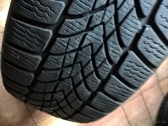 4 ks ZIMNÉ 205/45 R17 88V DUNLOP cca 6-7mm - UŽ OD 100€/sada - 5