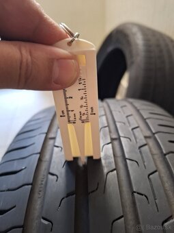 Predám letne pneumatiky 215/55r17 Contimental - 5